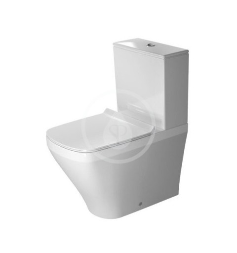 Duravit WC kombi misa, Vario odpad, s HygieneGlaze, alpská biela 2155092000