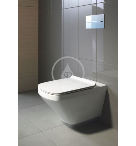 Duravit Závesné WC, Rimless, s HygieneGlaze, alpská biela 2542092000
