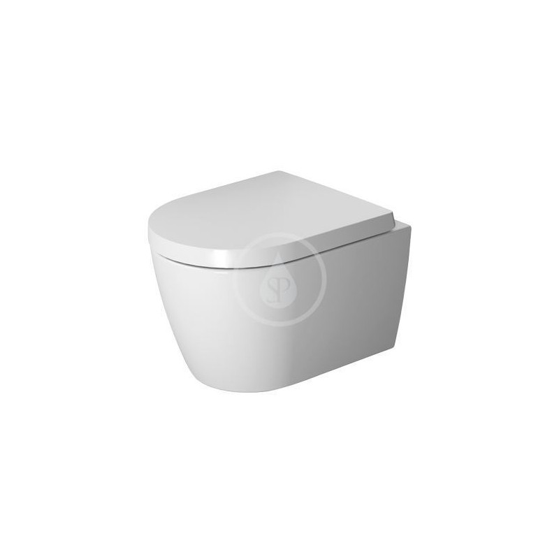 Duravit Závesné WC, doska SoftClose, Rimless, alpská biela 45300900A1