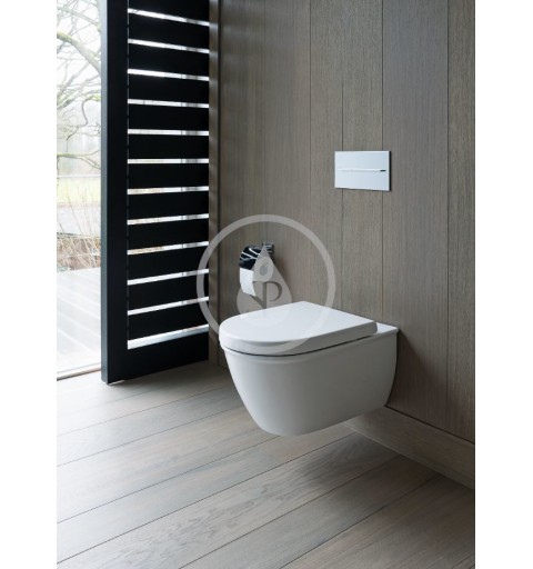 Duravit Závesné WC, Rimless, s HygieneGlaze, alpská biela 2557092000