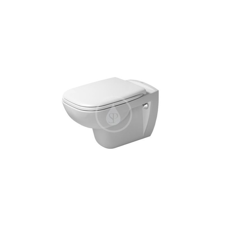 Duravit Závesné WC s klasickou doskou, biela 45351900A1