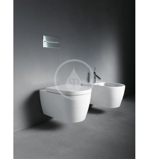 Duravit Závesné WC, s WonderGliss, biela/matná biela 25280926001