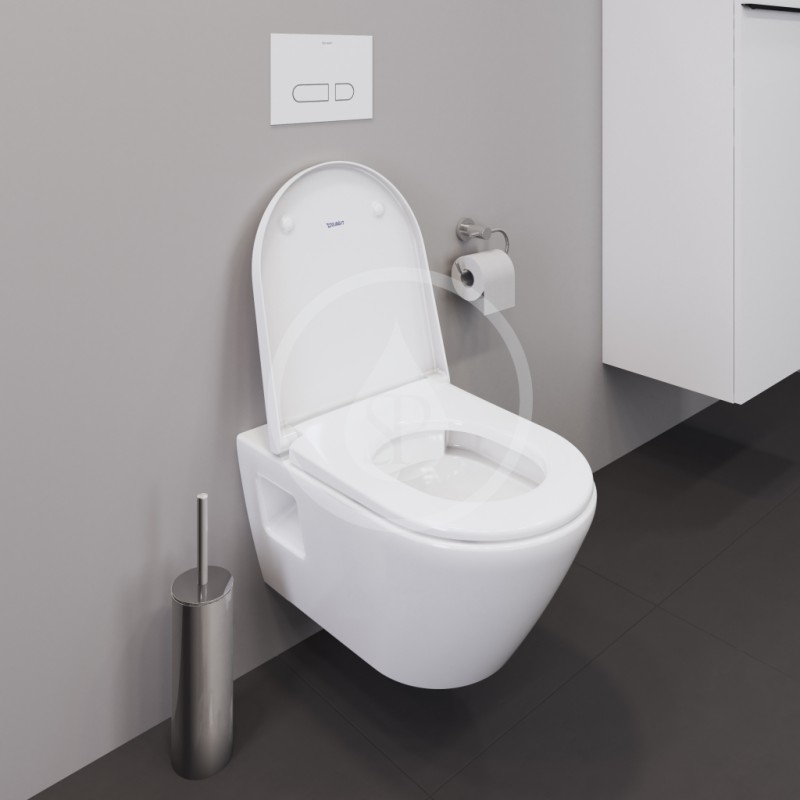 Duravit Závesné WC, Rimless, HygieneGlaze, biela 2578092000