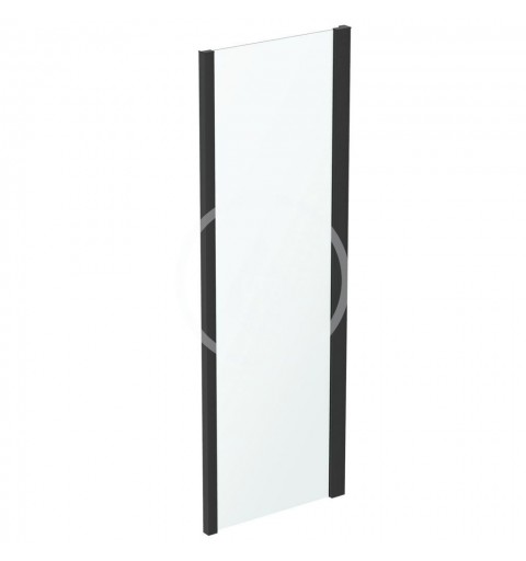 Ideal Standard Pevná bočná stena 900 mm, čierna/číre sklo K9374V3