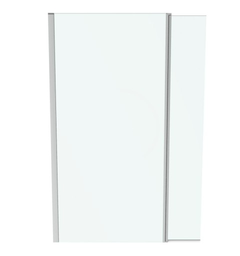 Ideal Standard Walkin stena s otočným panelom 1200 + 300 mm, silver bright/číre sklo T4882EO