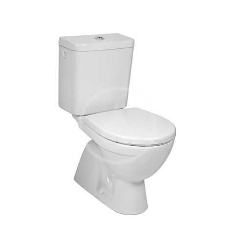 Jika WC kombi, zvislý odpad, spodné napúšťanie, biela H8263870002423