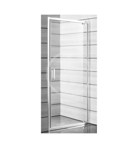 Jika Sprchové dvere pivotové Ľ/P, 900x1900 mm, biela/transparentné sklo H2543820006681