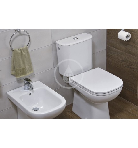 Jika WC nádržka kombi, spodný prívod vody 1/2", Dual Flush, biela H8286130002811