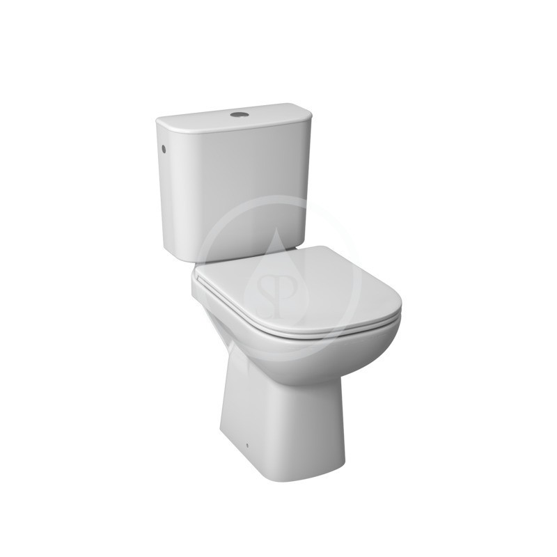 Jika WC Kombi vrátane nádržky, 650x360x430 mm, zadný odpad, biela H8266160002811