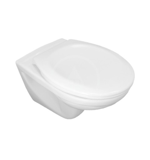Jika Závesné WC s doskou SoftClose, Rimless, Dual Flush, biela H8603770000001