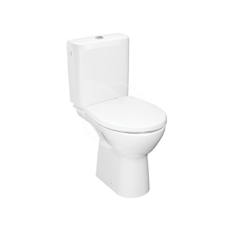 Jika WC kombi set s nádržkou, vodorovný odpad, Rimless, biela H8273860002801