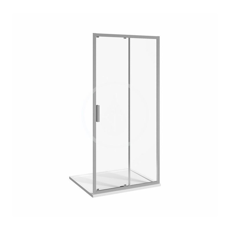 Jika Sprchové dvere dvojdielne L/P, 1200 mm, Jika perla Glass, strieborná/sklo arctic H2422N40026661