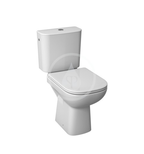 Jika WC kombi set s nádržkou, zadný odpad, Dual Flush, biela H8266160002801