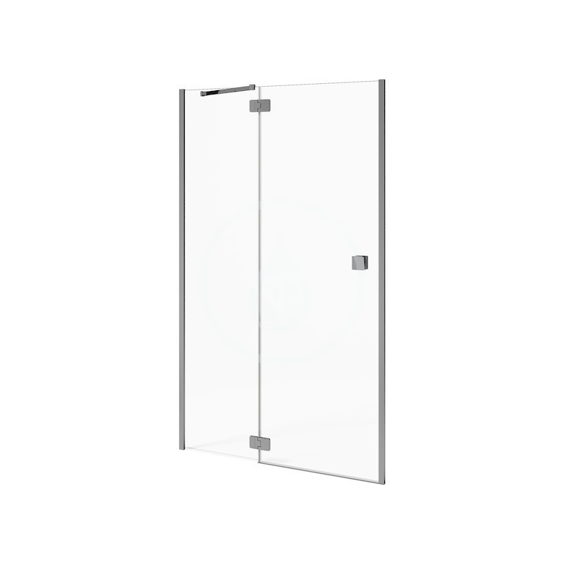 Jika Sprchové dvere výklopné 1200 mm, ľavé, Jika perla Glass, strieborná/číre sklo H2544260026681
