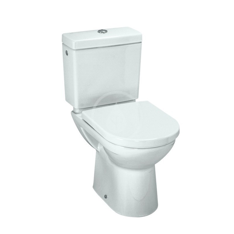 Laufen WC kombi misa, 670x360 mm, spodný odpad, s LCC, biela H8249574000001
