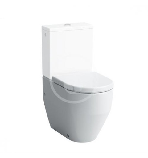 Laufen Stojaca WC kombi misa, 650x360 mm, zadný/spodný odpad, biela H8259520000001