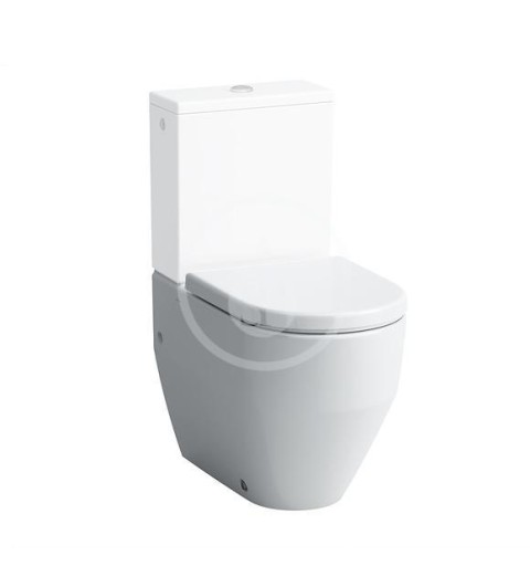 Laufen Stojaca WC kombi misa, 650x360 mm, zadný/spodný odpad, s LCC, biela H8259524000001