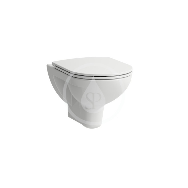 Laufen Závesné WC, 530 mm x 360 mm, rimless, biela H8209600000001