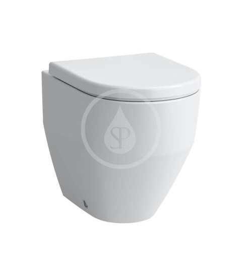 Laufen Stojace WC, 530x360 mm, zadný/spodný odpad, Rimless, biela H8229560000001