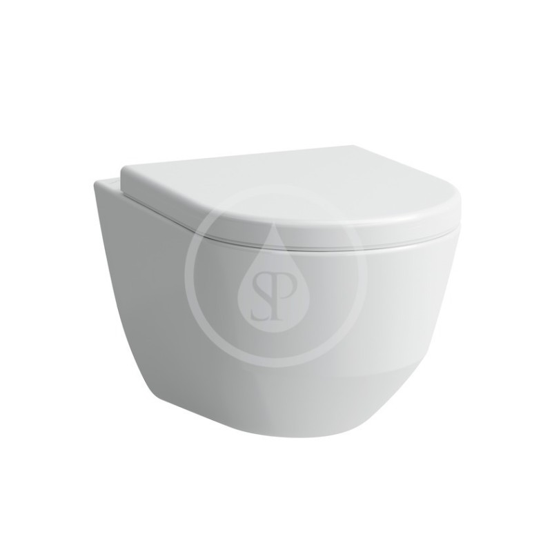 Laufen Závesné WC, 530 mm x 360 mm, s LCC, biela H8209594000001