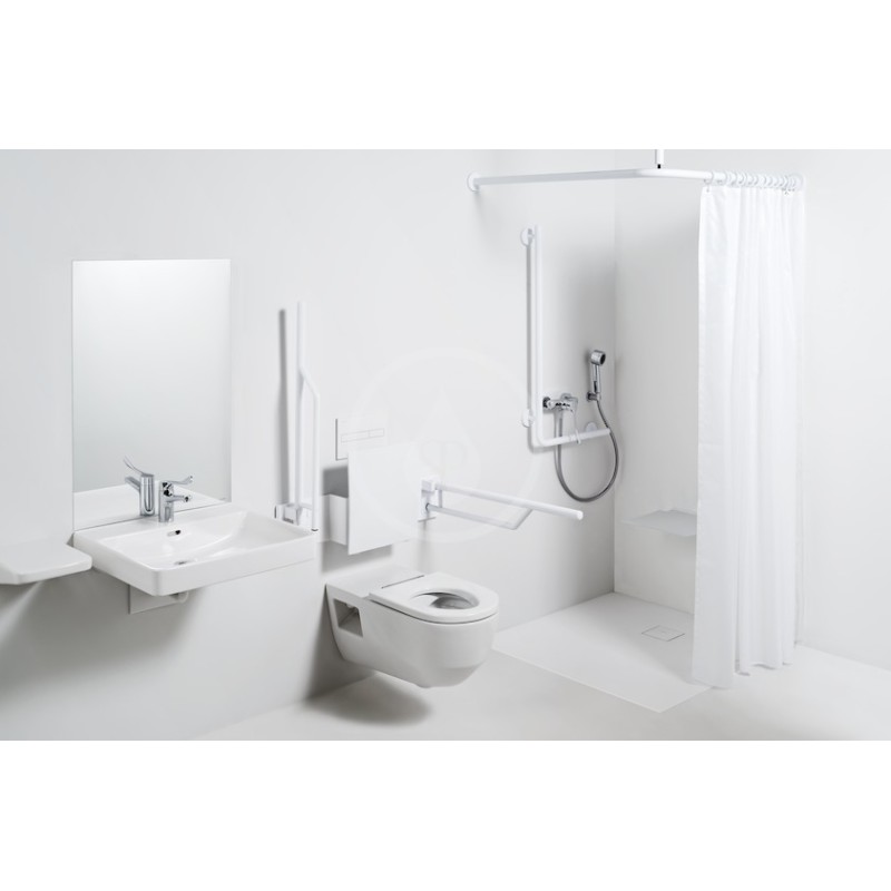Laufen Závesné WC bezbariérové, 700x360 mm, Rimless, biela H8219600000001