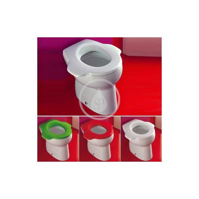 Laufen Stojacie WC, 295 mm x 385 mm, biela H8220370000271