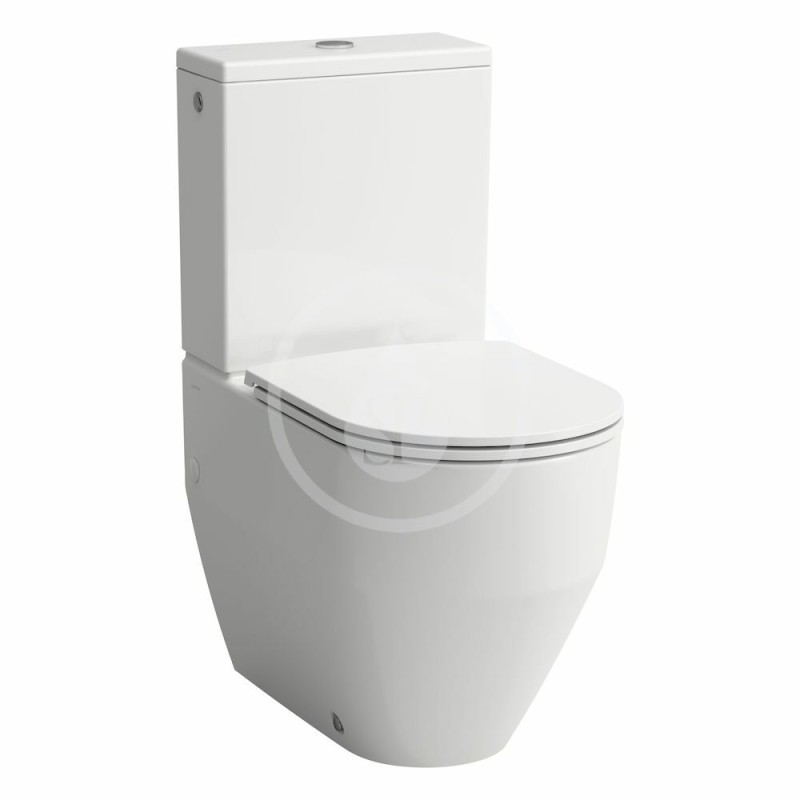 Laufen Kompletný set stojaceho WC kombi, zadný/spodný odpad, SoftClose, biela H8679530009701