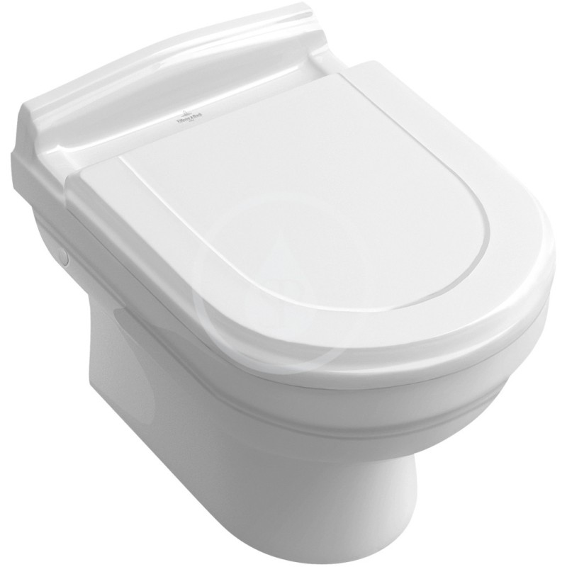 Villeroy & Boch Závesné WC, CeramicPlus, biela 6661B0R1