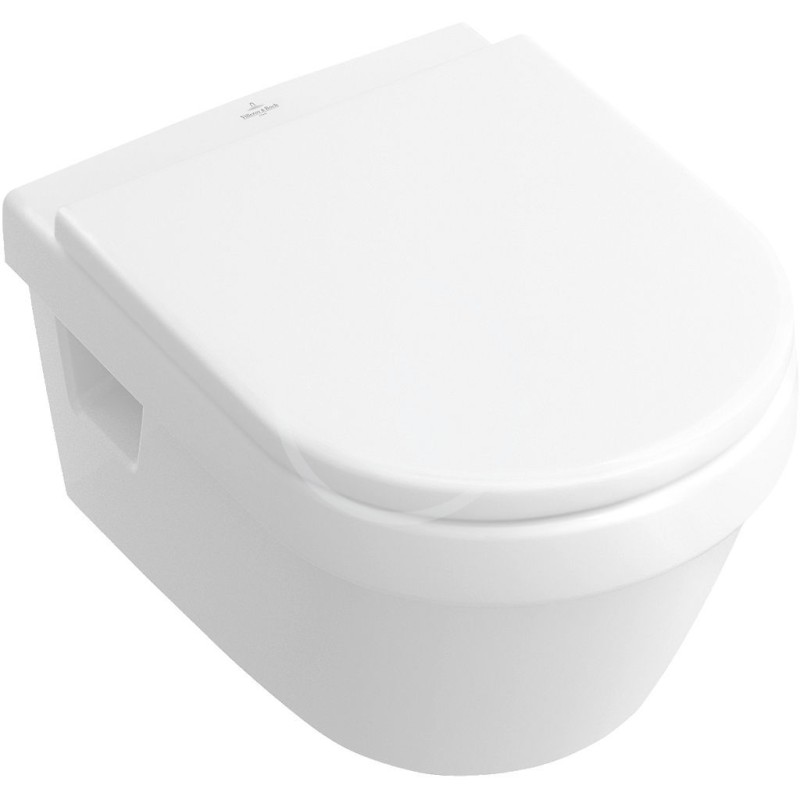 Villeroy & Boch Závesné WC, zadný odpad, DirectFlush, alpská biela 5684R001
