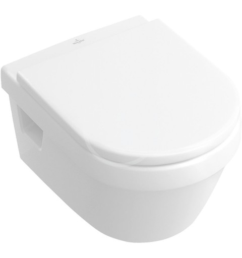 Villeroy & Boch Závesné WC, zadný odpad, DirectFlush, alpská biela 5684R001