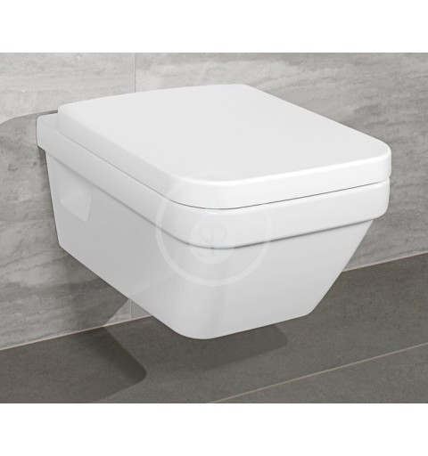 Villeroy & Boch Závesné WC, zadný odpad, CeramicPlus, alpská biela 5685R0R1