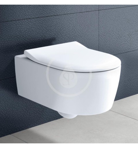 Villeroy & Boch Závesné WC s doskou SoftClosing, DirectFlush, alpská biela 5656RS01