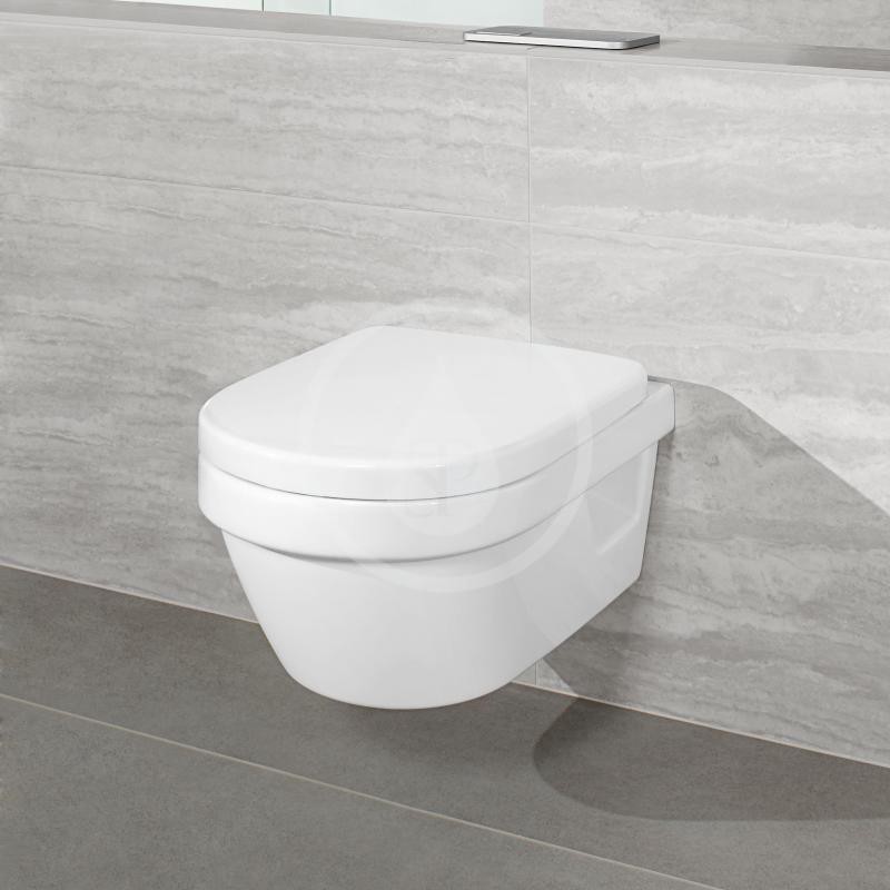 Villeroy & Boch Závesné WC s doskou SoftClosing, DirectFlush, alpská biela 5684HR01