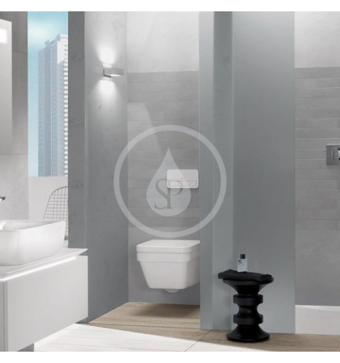 Villeroy & Boch Závesné WC s WC doskou SoftClosing, DirectFlush, alpská biela 5685HR01