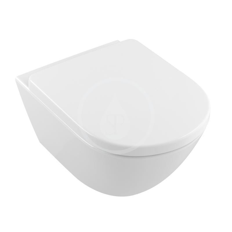 Villeroy & Boch Závesné WC, DirectFlush, alpská biela 4609R001