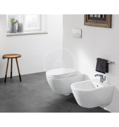 Villeroy & Boch Závesné WC, DirectFlush, AntiBac, CeramicPlus, alpská biela 5614R0T2