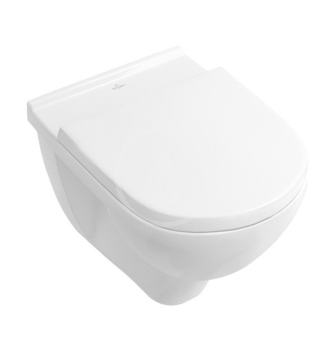 Villeroy & Boch Závesné WC, DirectFlush, AntiBac, CeramicPlus, alpská biela 5660R0T2
