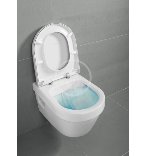 Villeroy & Boch Závesné WC, zadný odpad, DirectFlush, AntiBac, CeramicPlus, alpská biela 5684R0T2