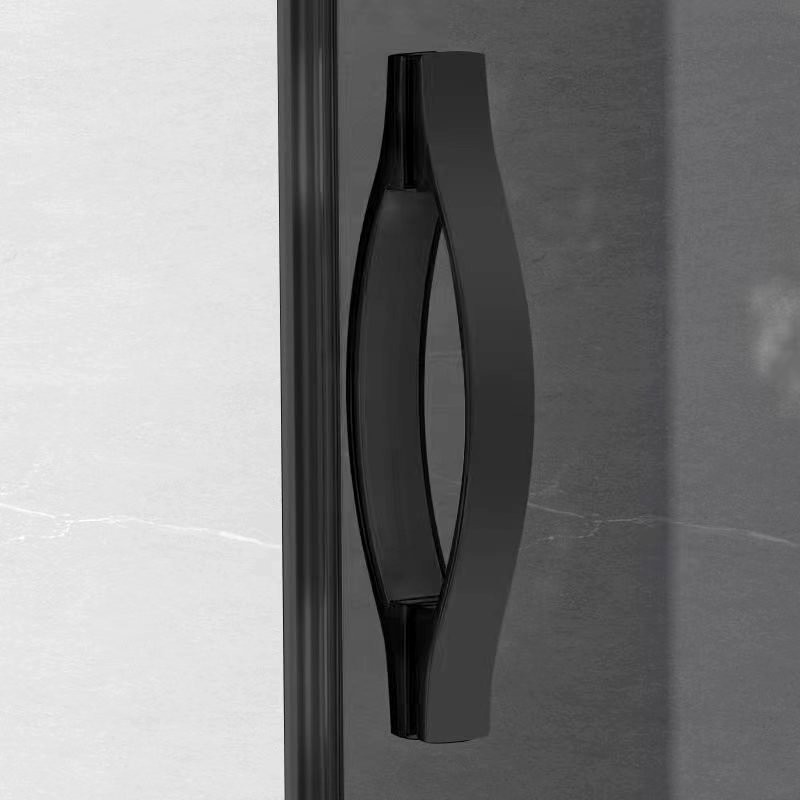 Gelco SIGMA SIMPLY BLACK štvorcová sprchová zástena 800x800 mm, rohový vstup, číre sklo