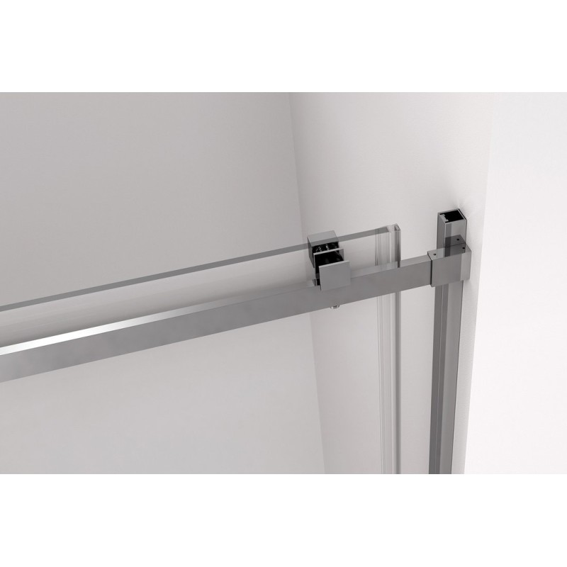 Polysan THRON LINE SQUARE sprchové dvere 1600 mm, číre sklo
