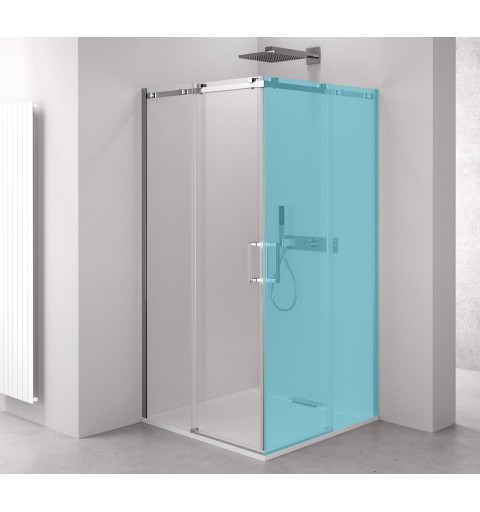 Polysan THRON LINE sprchové dvere 800 mm, číre sklo