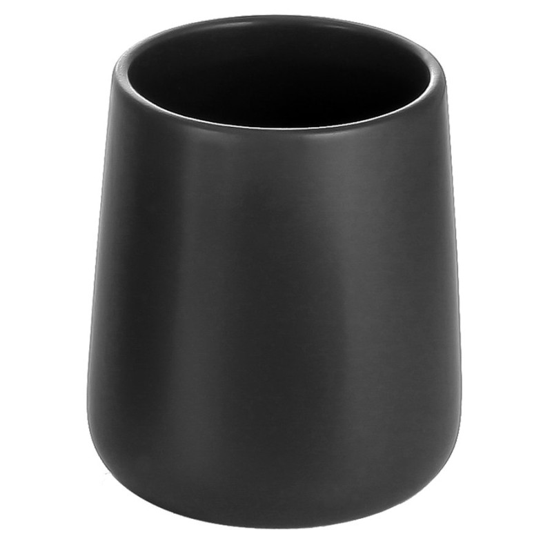 Aqualine NERO pohár na postavenie, čierna