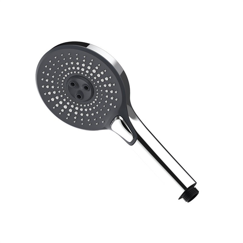 Mereo Sprchový set s tyčou, čierna hlavová sprcha a trojpolohová ručná sprcha CB95001SB1