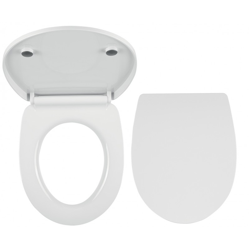 NOVASERVIS WC sedátko, duroplast biela, pánty tvrdený plast WC/SOFTNEW