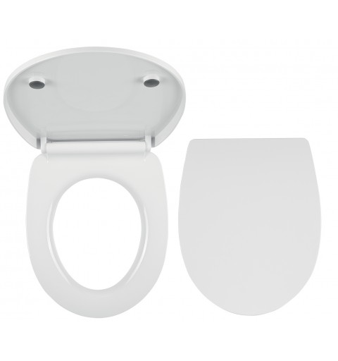 NOVASERVIS WC sedátko, duroplast biela, pánty tvrdený plast WC/SOFTNEW