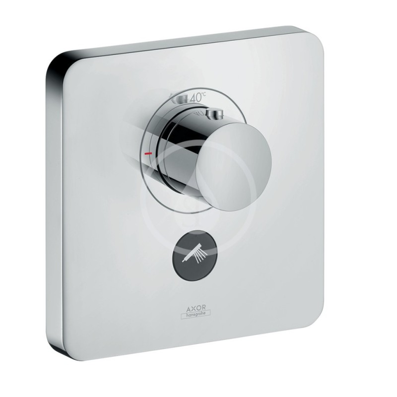 Axor Highflow termostat pod omietku na 1 spotrebič a ďalší výtok, chróm 36706000