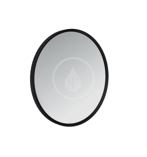 Axor Zrkadlo, priemer 600 mm, matná čierna 42848670