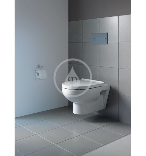 Duravit Závesné WC, sedadlo SoftClose, Rimless, alpská biela 45620900A1