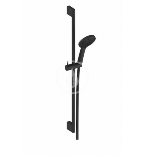 Duravit Set sprchovej hlavice, tyče a hadice, 3 prúdy, matná čierna UV0680002046
