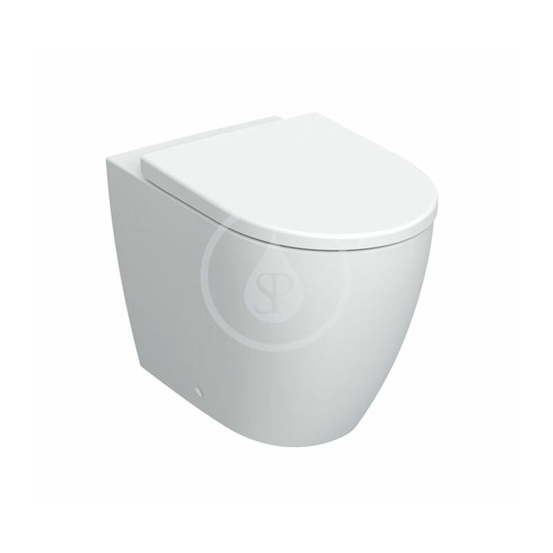 Geberit Stojace WC s doskou SoftClose, vodorovný odpad, Rimless, biela 502.383.JT.1